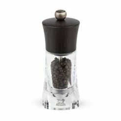 Bon marché 👍 Moulin à Poivre Oléron 14 cm Transparent-Chocolat Peugeot 🥰