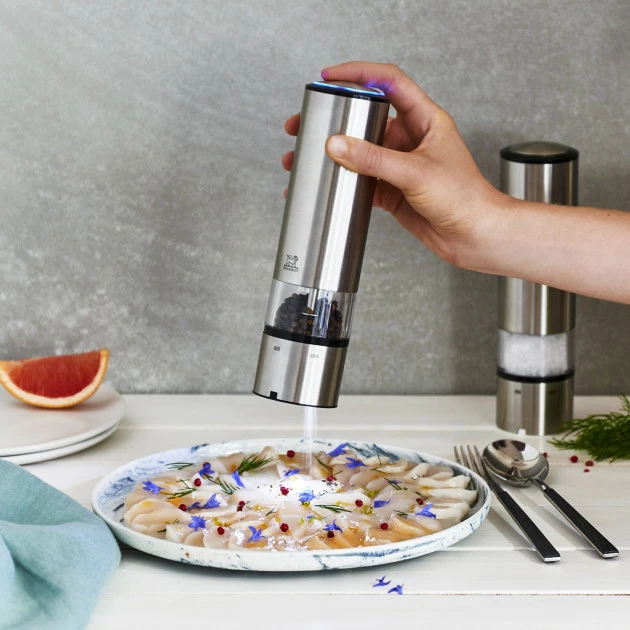 Nouveau 🧨 Moulin à Sel Electrique Elis Sense U'Select 20 cm Inox Peugeot 💯 – Image 4