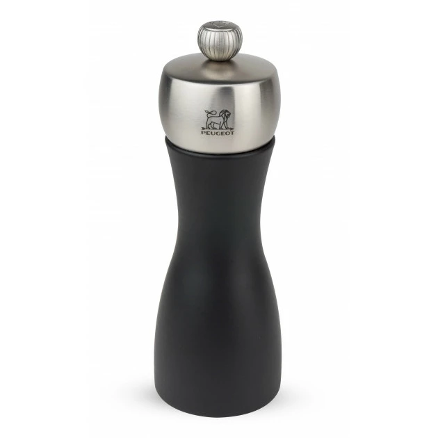Offres 👍 Moulin à Sel Fidji 15 cm Noir-Inox Peugeot 🧨