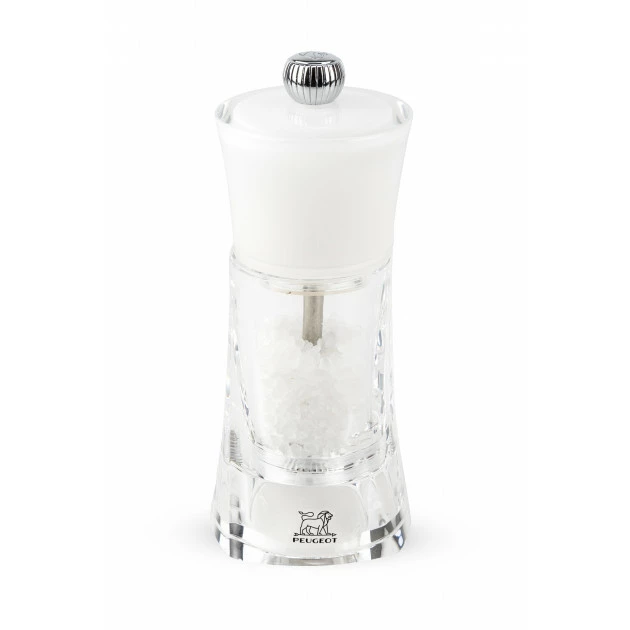 Meilleur prix 🧨 Moulin à Sel Molène 14 cm Transparent et Blanc Peugeot 🔥